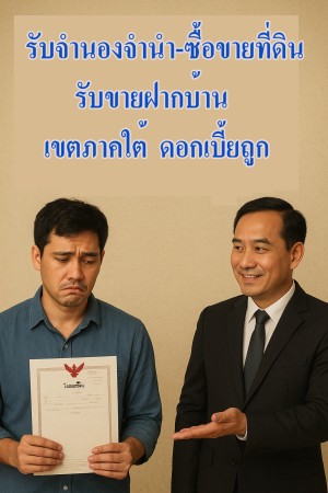 ประกาศ ที่ดิน ในเขตสงขลาพัทลุงสตูล ไม่ผ่านนายหน้า ใจดีให้คำปรึกษาฟรี,ปัตตานียะลานราธิวาส รับจำนองจำนำที่ดินดอกเบี้ยถูกภาคใต้ ตรงกับนายทุนคุยง่าย